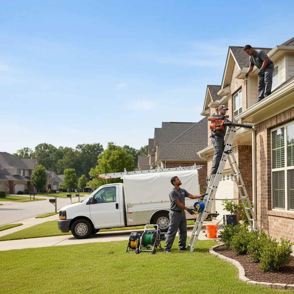 Home Gutter Service in Houston, AK near me